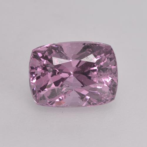 Espinélio roxo natural 1,46ct, almofada cortada, VS