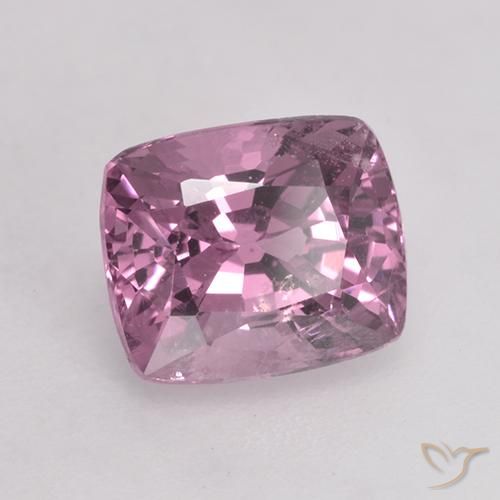 Espinélio lavanda profunda Natural 1.64ct, Almofada, VS