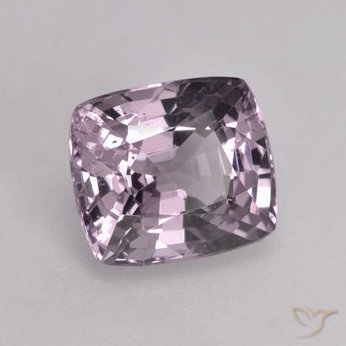 Espinélio roxo médio Natural 1.51ct, Almofada, VS