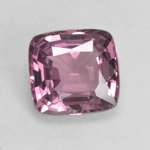 Espinélio roxo natural 1,51ct, almofada cortada, VS