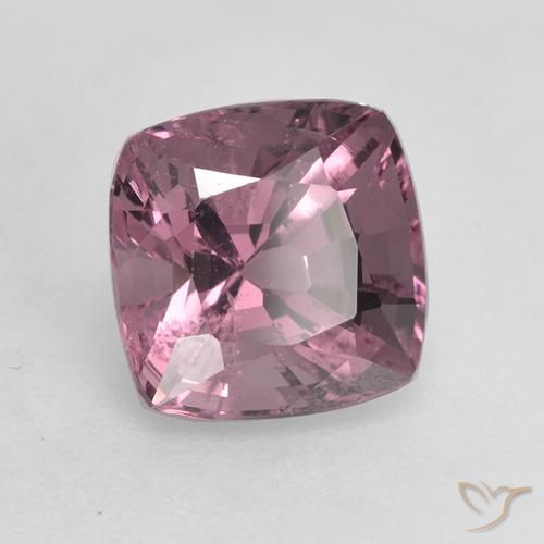 Espinélio lavanda profunda Natural 1.69ct, Almofada, VS