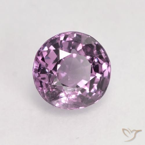 Espinélio Luz roxa Natural 0.59ct, Corte Redondo, VS