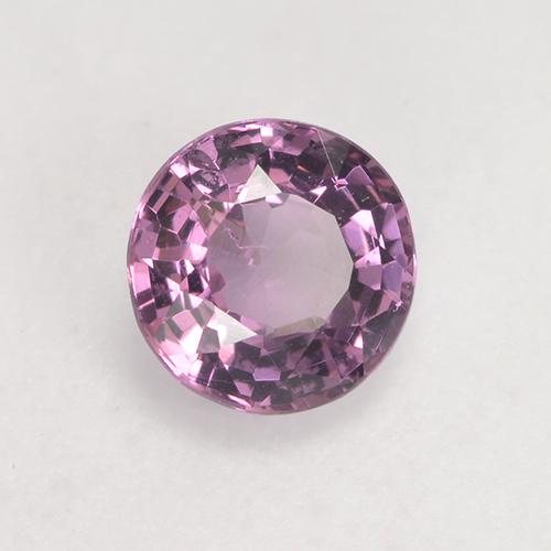 Espinélio roxo natural 0,55ct, corte redondo, VS