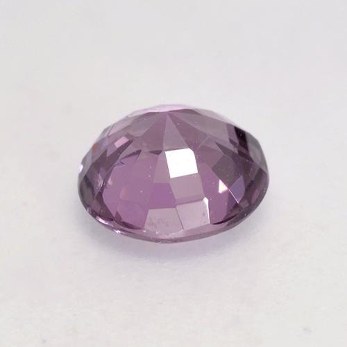 Espinélio roxo natural 0,55ct, corte redondo, VS
