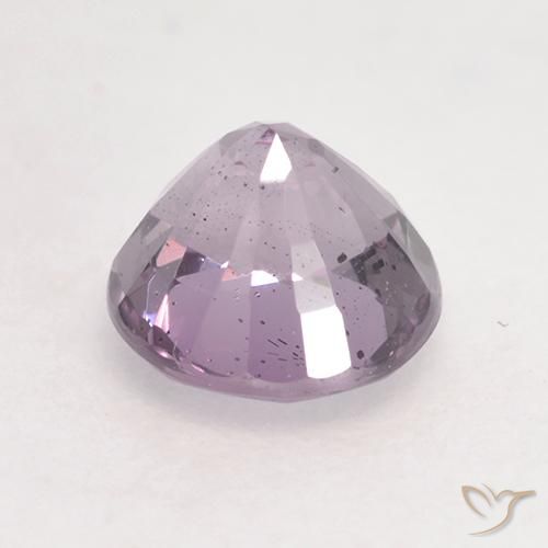 Espinélio Luz roxa Natural 0.60ct, Redondo, VS