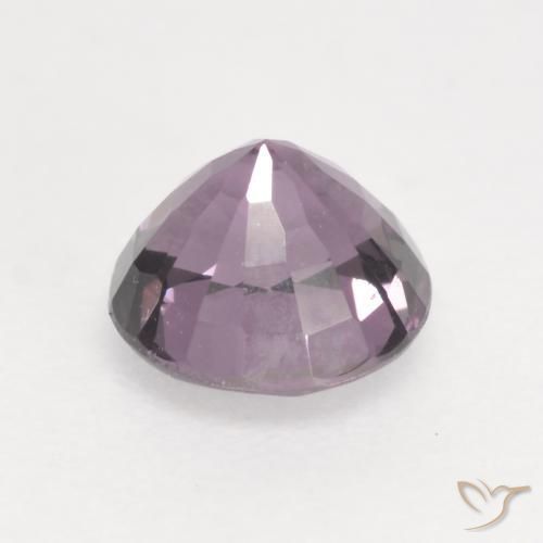 Espinélio Tom malva profundo Natural 0.65ct, Corte Redondo, VVS-VS