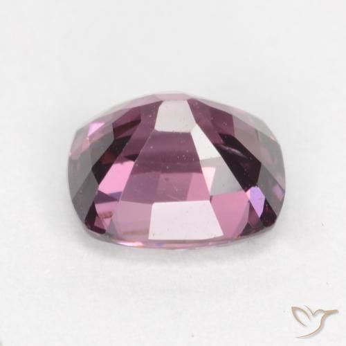 Espinélio roxo avermelhado Natural 1.42ct, Almofada, VVS-VS