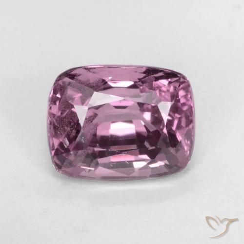 1.66ct Natural Roxo profundo Espinélio, Almofada, VS
