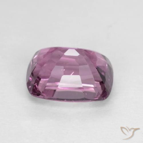 Espinélio Roxo profundo Natural 1.66ct, Almofada, VS
