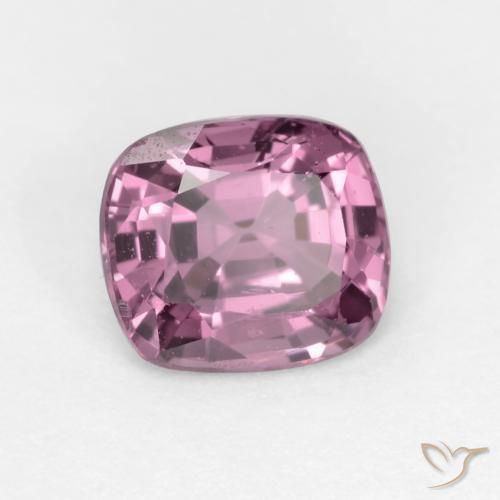 Espinélio roxo médio Natural 0.83ct, Almofada, VS