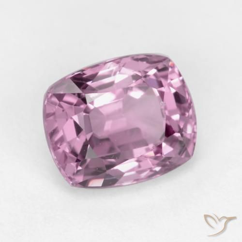 Espinélio Violeta claro Natural 1.12ct, Almofada, VS