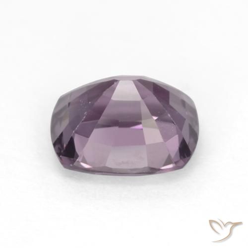Espinélio Roxo Uva Claro Natural 1.34ct, Almofada, VS