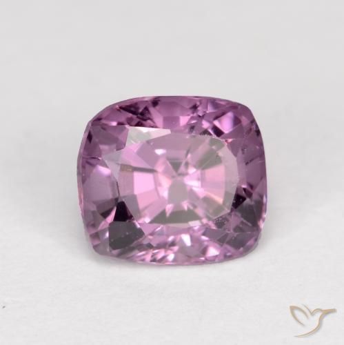 0.87ct Natural roxo médio Espinélio, Almofada, VS-SI