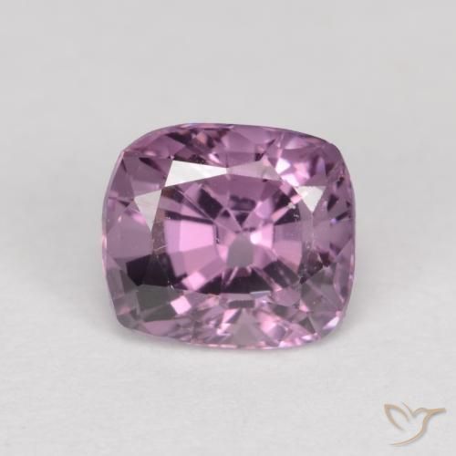 Espinélio roxo médio Natural 0.87ct, Almofada, VS-SI