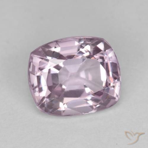 Espinélio Roxo Rosado Muito Claro Natural 1.13ct, Almofada, VS