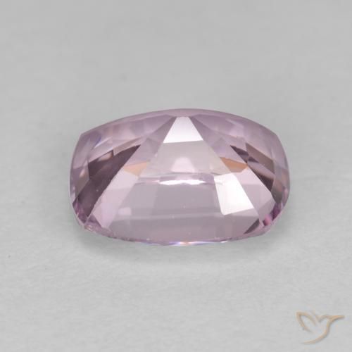Espinélio Roxo Rosado Muito Claro Natural 1.13ct, Almofada, VS
