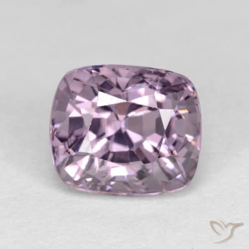 1.34ct Natural cinza roxo Espinélio, Almofada, VS