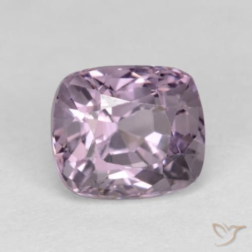 Espinélio cinza roxo Natural 1.34ct, Almofada, VS