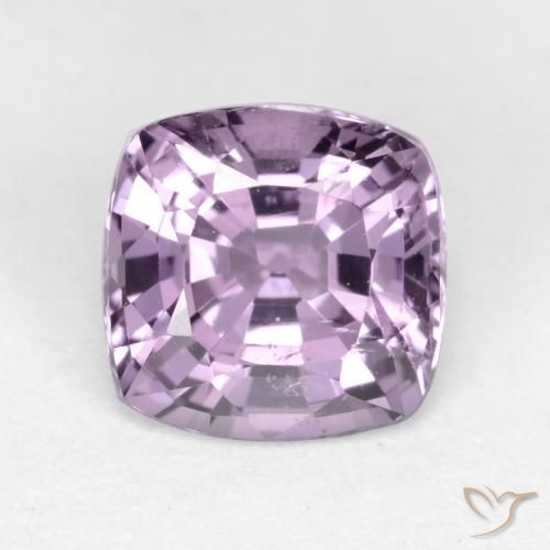 1.22ct Natural Roxo Uva Muito Claro Espinélio, Almofada, VS