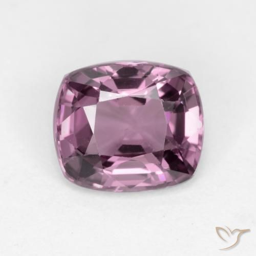 Espinélio Roxo escuro Natural 1.16ct, Almofada cortada, VS