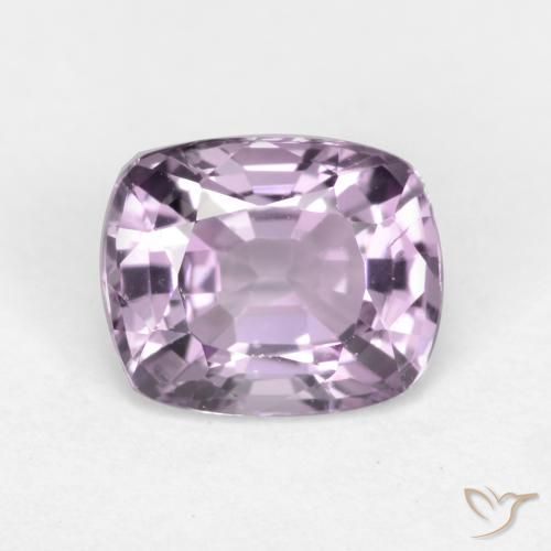 1.33ct Natural Roxo Uva Muito Claro Espinélio, Almofada, VS