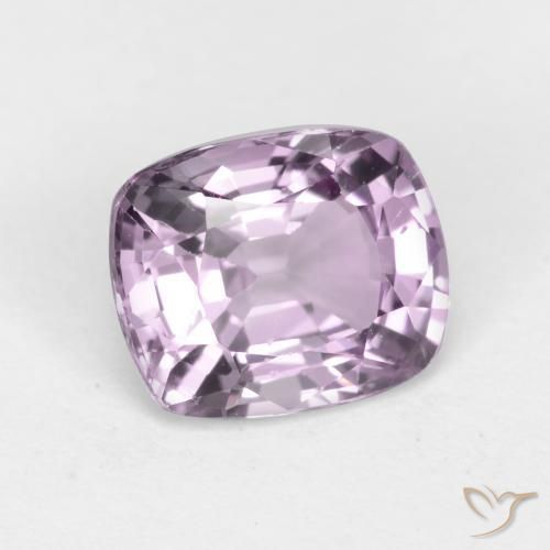 Espinélio Roxo Uva Muito Claro Natural 1.33ct, Almofada, VS