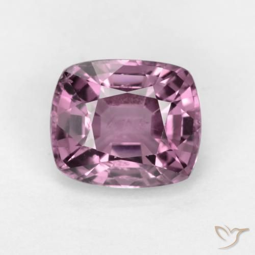 1.24ct Natural roxo médio Espinélio, Almofada, VS