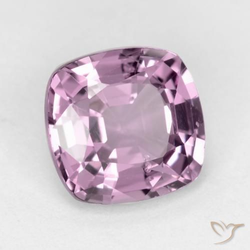 Espinélio Luz roxa Natural 1.12ct, Almofada, VS