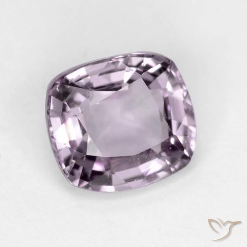 Espinélio Vinho Claro Roxo Natural 1.24ct, Almofada, VS