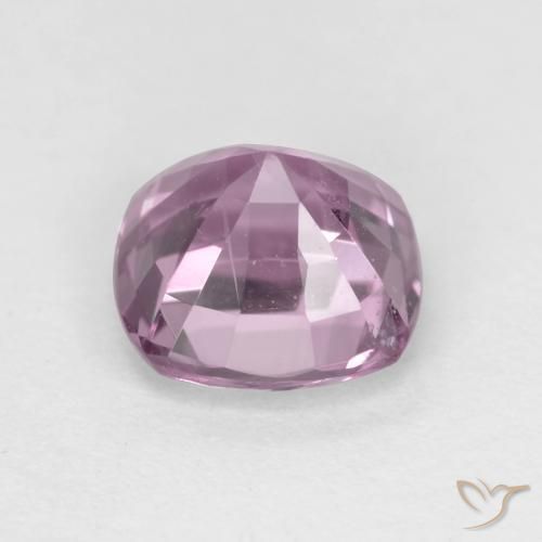 Espinélio Roxo médio-claro Natural 1.30ct, Almofada, VS