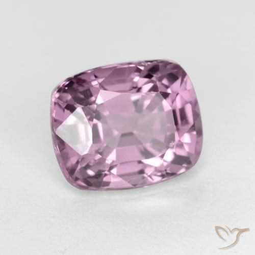 Espinélio lilás Natural 1.18ct, Almofada, VS