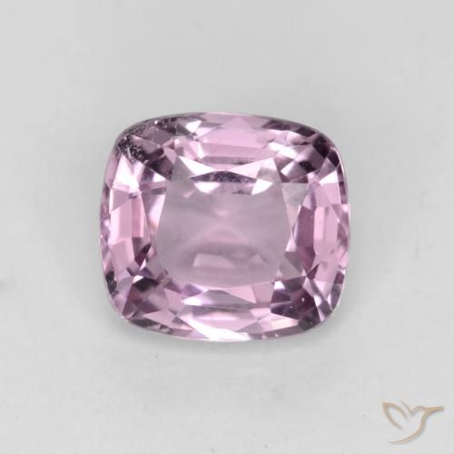 1.13ct Natural Roxo Rosado Muito Claro Espinélio, Almofada, VS
