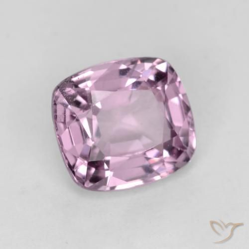 Espinélio Roxo Rosado Muito Claro Natural 1.13ct, Almofada, VS
