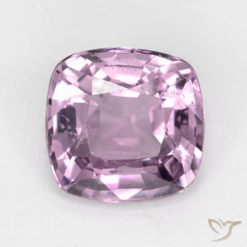 1.28ct Natural Violeta acinzentado claro Espinélio, Almofada, VS-SI