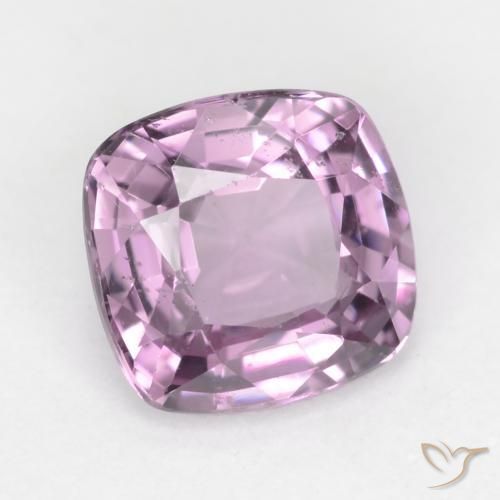 Espinélio Violeta acinzentado claro Natural 1.28ct, Almofada, VS-SI