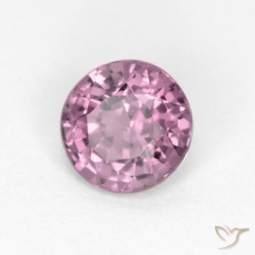 Espinélio roxo médio Natural 0,56ct, Corte Redondo, VS