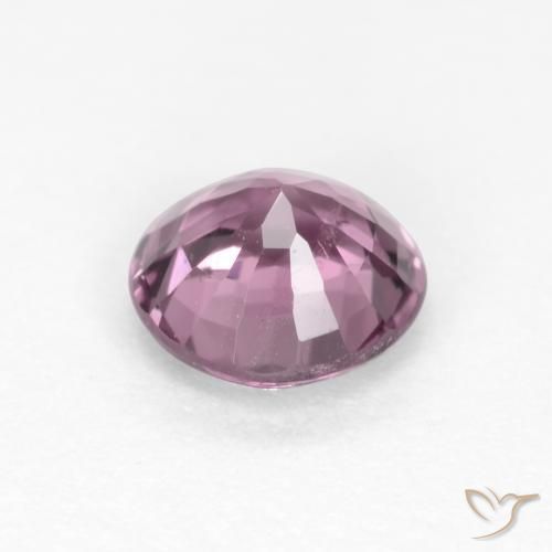 Espinélio roxo médio Natural 0,56ct, Corte Redondo, VS