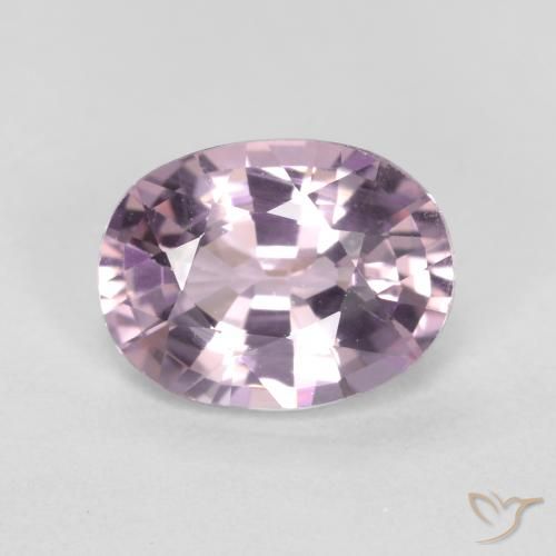 Espinélio violeta natural 1,11ct, corte oval, VVS-VS