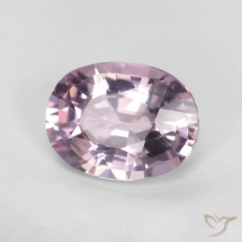 Espinélio violeta natural 1,11ct, corte oval, VVS-VS