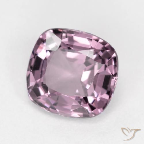 Espinélio roxo médio Natural 1.13ct, Almofada, VVS-VS