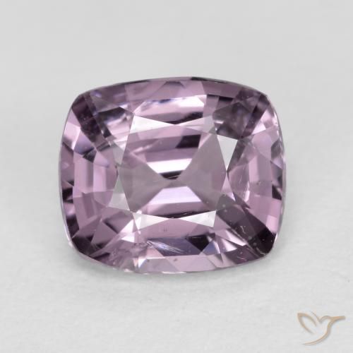 1.03ct Natural cinza roxo Espinélio, Almofada, VS