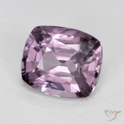 Espinélio cinza roxo Natural 1.03ct, Almofada, VS