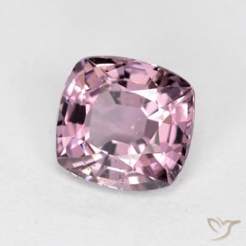 Espinélio Tom Vermelho Framboesa Natural 1.23ct, Almofada, VS
