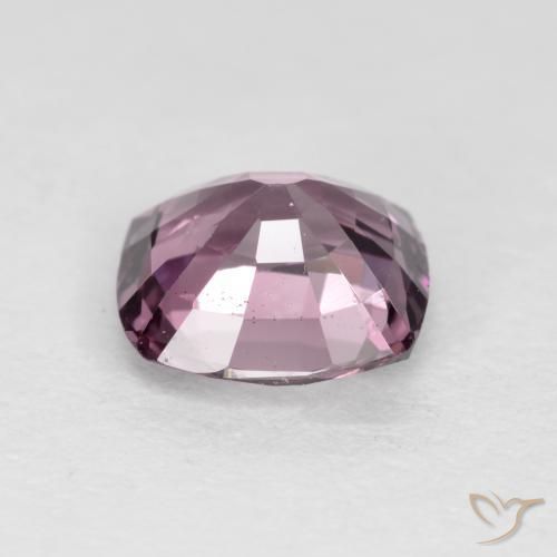 Espinélio Tom Vermelho Framboesa Natural 1.23ct, Almofada, VS