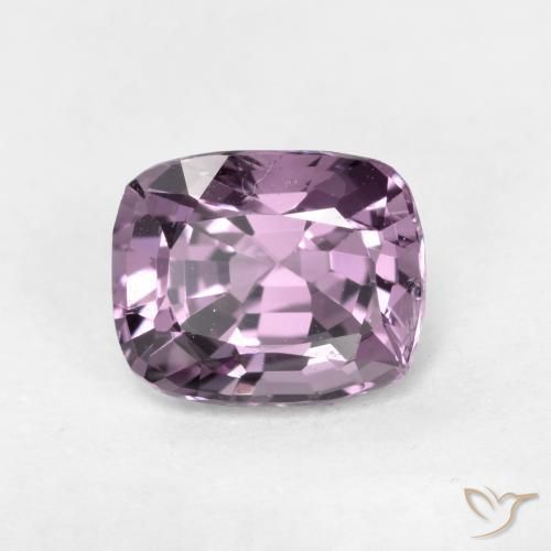 Espinélio Luz roxa Natural 1.11ct, Almofada, VVS-VS