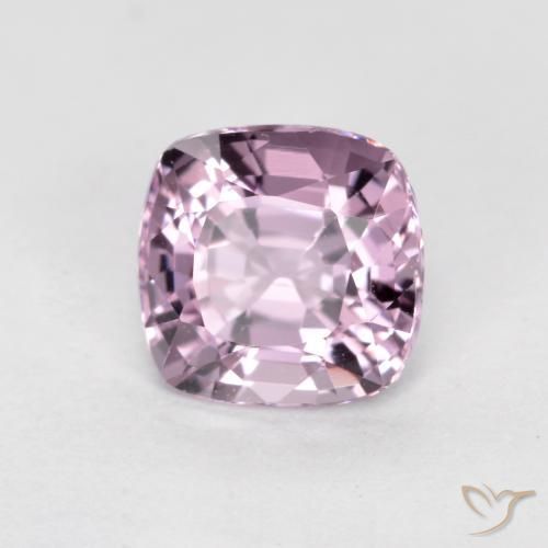 Espinélio Luz roxa Natural 1.17ct, Almofada, VVS-VS