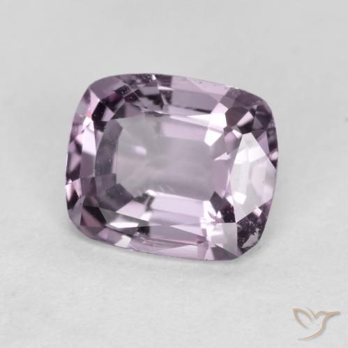Espinélio Violeta médio Natural 0.90ct, Almofada, VS