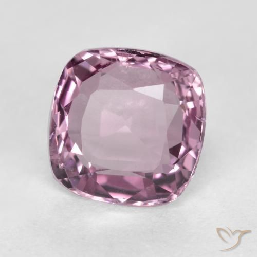Espinélio lavanda profunda Natural 1.15ct, Almofada, VS