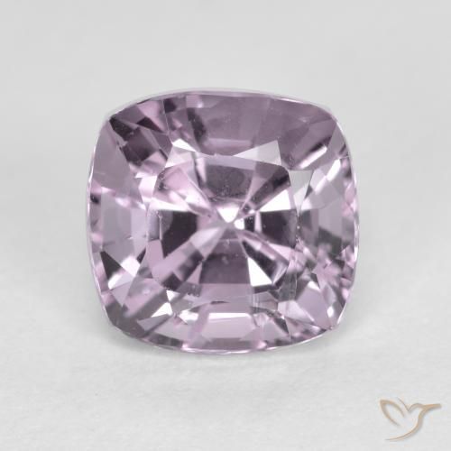 1.35ct Natural Violeta acinzentado Espinélio, Almofada, VS