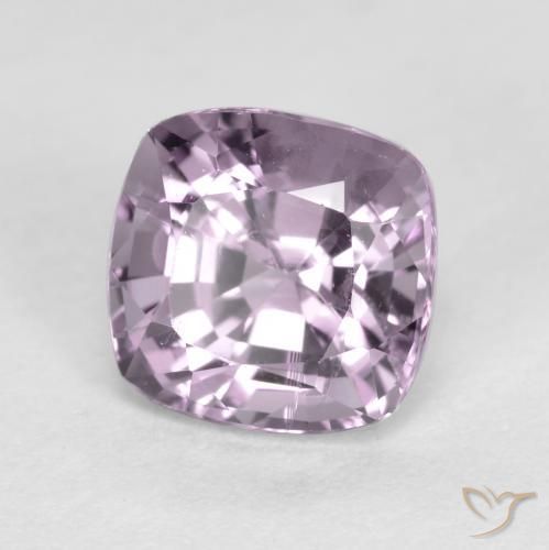 Espinélio Violeta acinzentado Natural 1.35ct, Almofada, VS